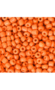 Seed beads 8/0 (3mm) Flame orange